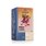 Photo of a pack All the Best Herbal Tea Organic Herbal Tea Blend. On the package is a picture of a man and a woman with wings made of leaves fly next to each other hand in hand with the woman holding a heart in her hands.