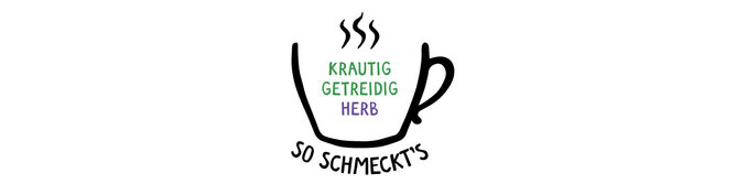 Grafik von der Sensoriktasse gefüllt mit krautig, getreidig, herb. | © SONNENTOR