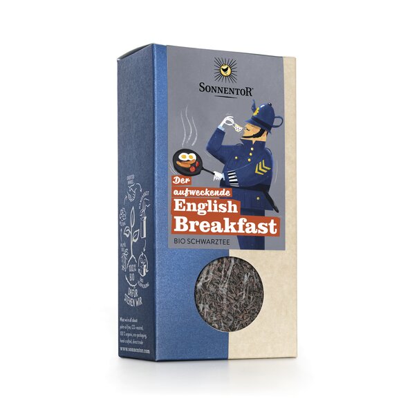 Der aufweckende English Breakfast Tee lose bio 70 g | © SONNENTOR