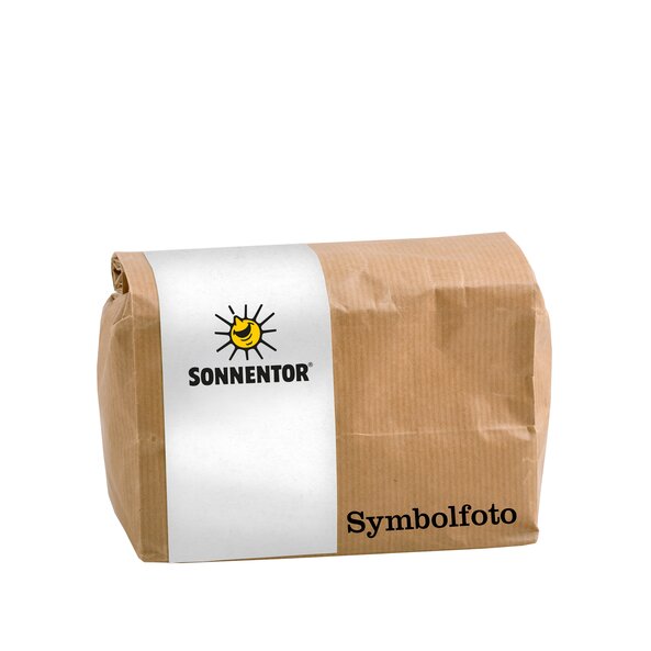 Foto einer braunen Großpackung Kardamom gemahlen.