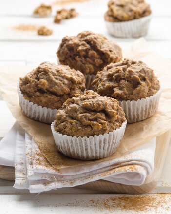 Auf dem Foto sieht man die Karotten-Gewürz Muffins. | © SONNENTOR