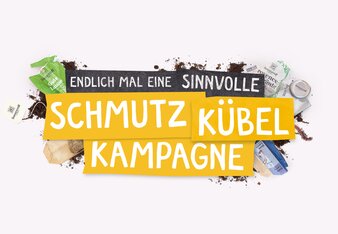 Endlich mal eine sinnvolle Schmutzkübel Kampagne. | © SONNENTOR